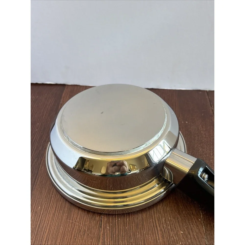 Kitchen Craft West Bend Stainless‎ Steel Saucepan 1 QT No Lid USA Cookware Pan